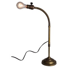 Verstellbare Fixture Co. Tischlampe, Selten 