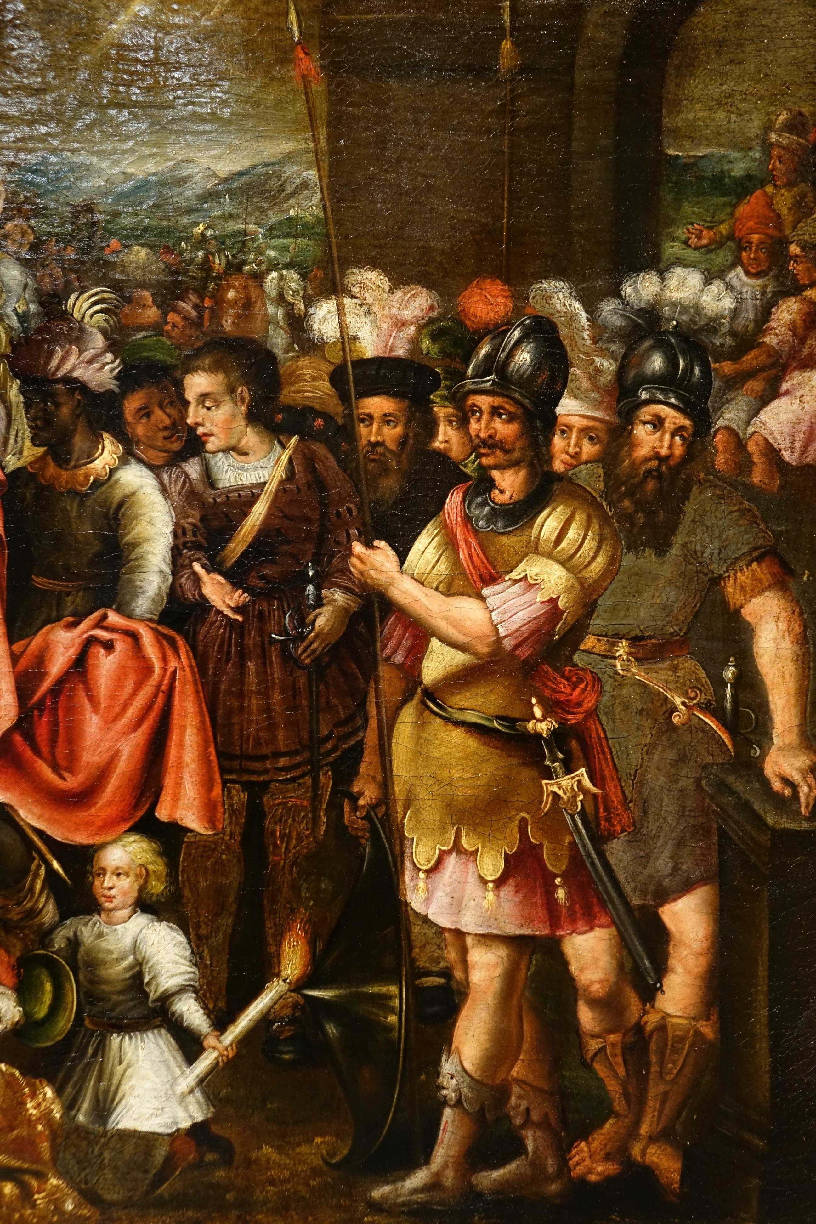 Néerlandais Adoration des mages, école de Frans I Francken en vente