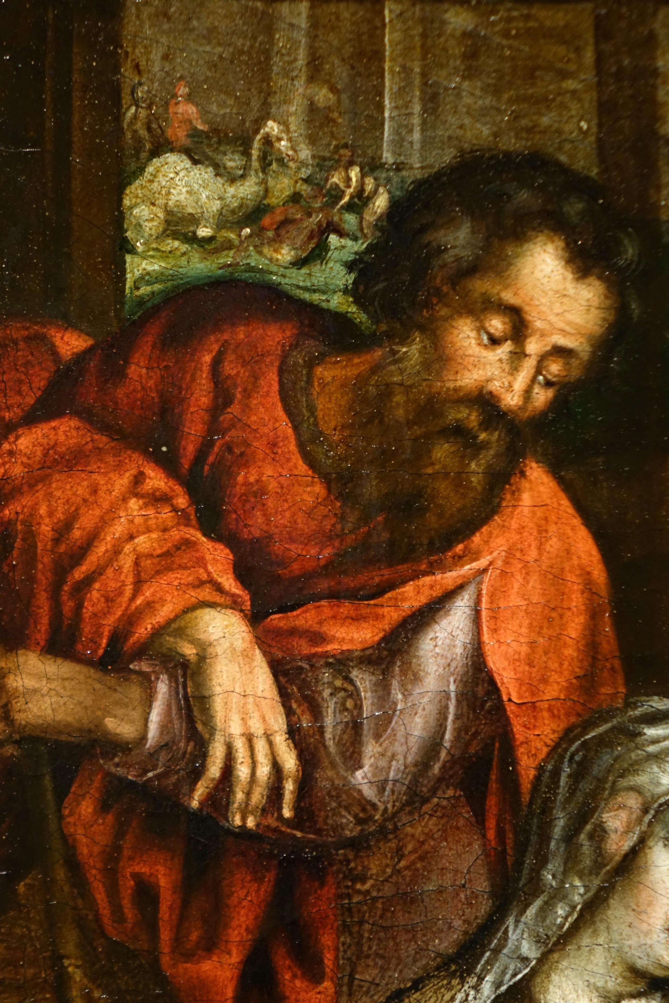 Peint à la main « The Adoration of the Magi », école de Frans I FRANCKEN (1542-1616) en vente