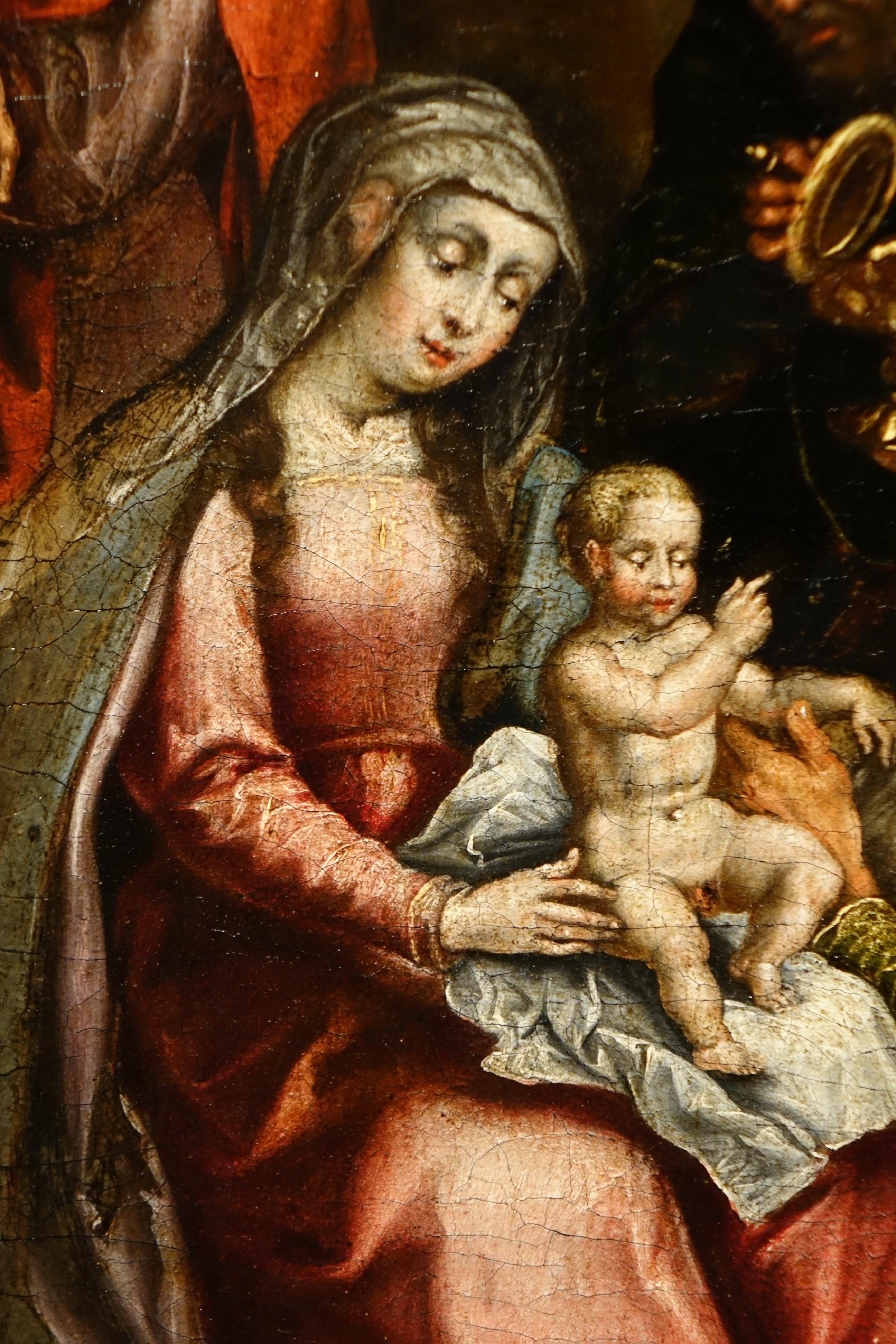18th Century and Earlier Adoration of the Magi, School of Frans I Francken