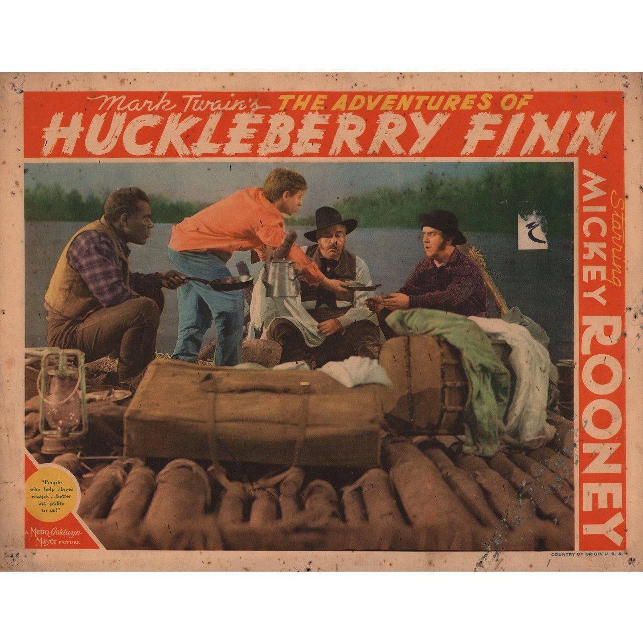 American The Adventures of Huckleberry Finn 1939 U.S. Scene Card