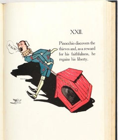 The Adventures of Pinocchio, FIRST AMERICAN EDITION, illustrated by A. Mussino