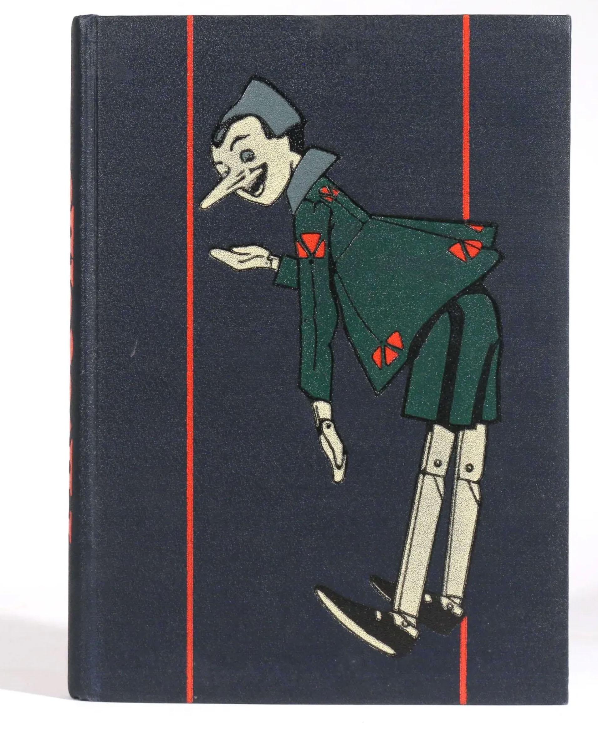 Paper The Adventures of Pinocchio, FIRST AMERICAN EDITION, illustrated by A. Mussino For Sale