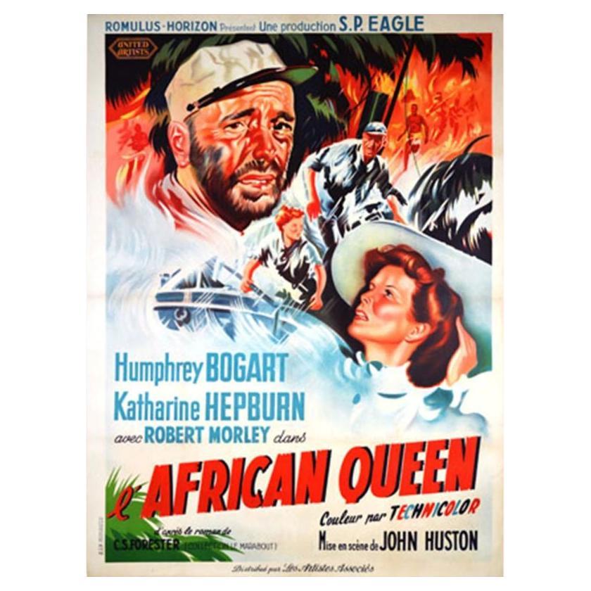 The African Queen, Unframed Poster, 1952 For Sale