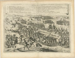 The Aftermath of Battle for Oudenaarde in the Eighty Years' War Engraved in 1632