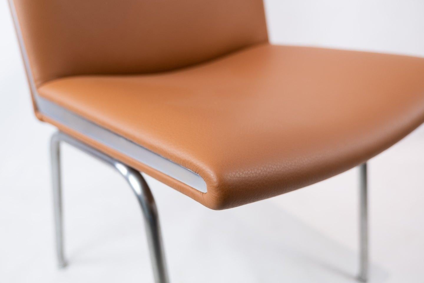 Scandinavian Modern The Airport-Chair, Model AP37, Designed by Hans J. Wegner in the 1950s For Sale