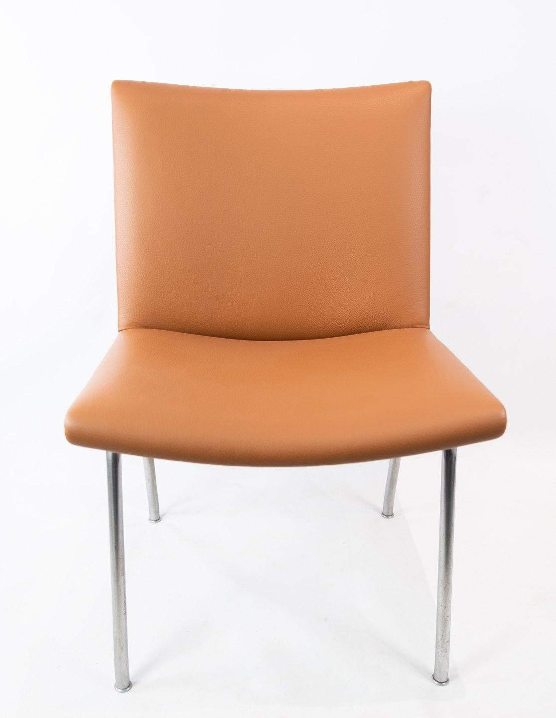Mid-20th Century The Airport-Chair, Model AP37, Designed by Hans J. Wegner in the 1950s For Sale