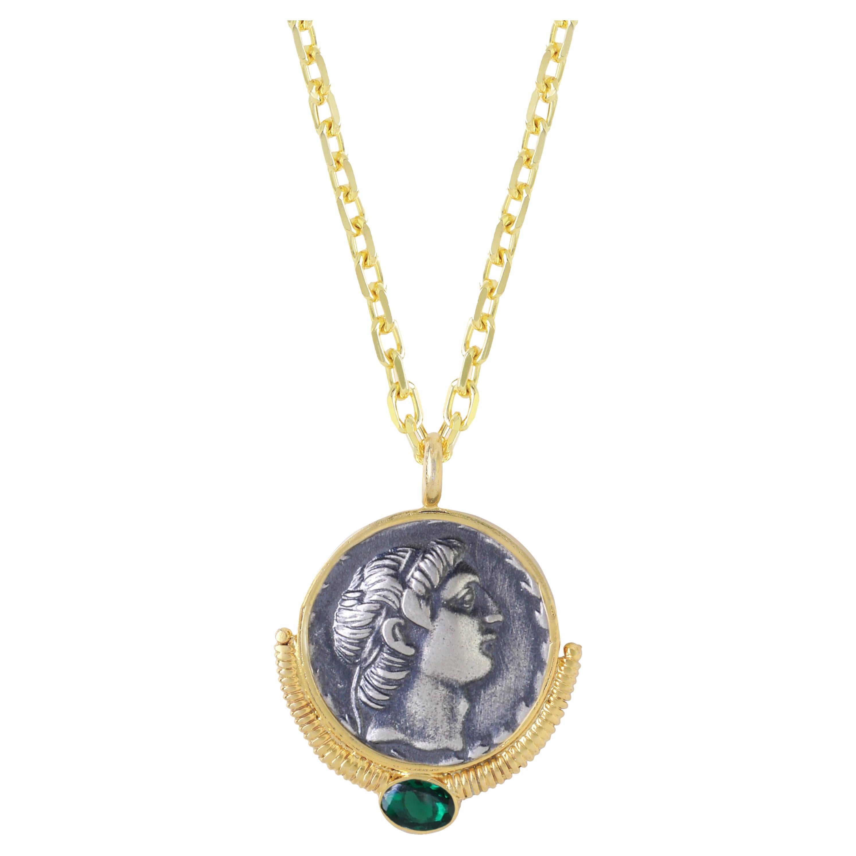 The Alexander II Coin Necklace For Sale