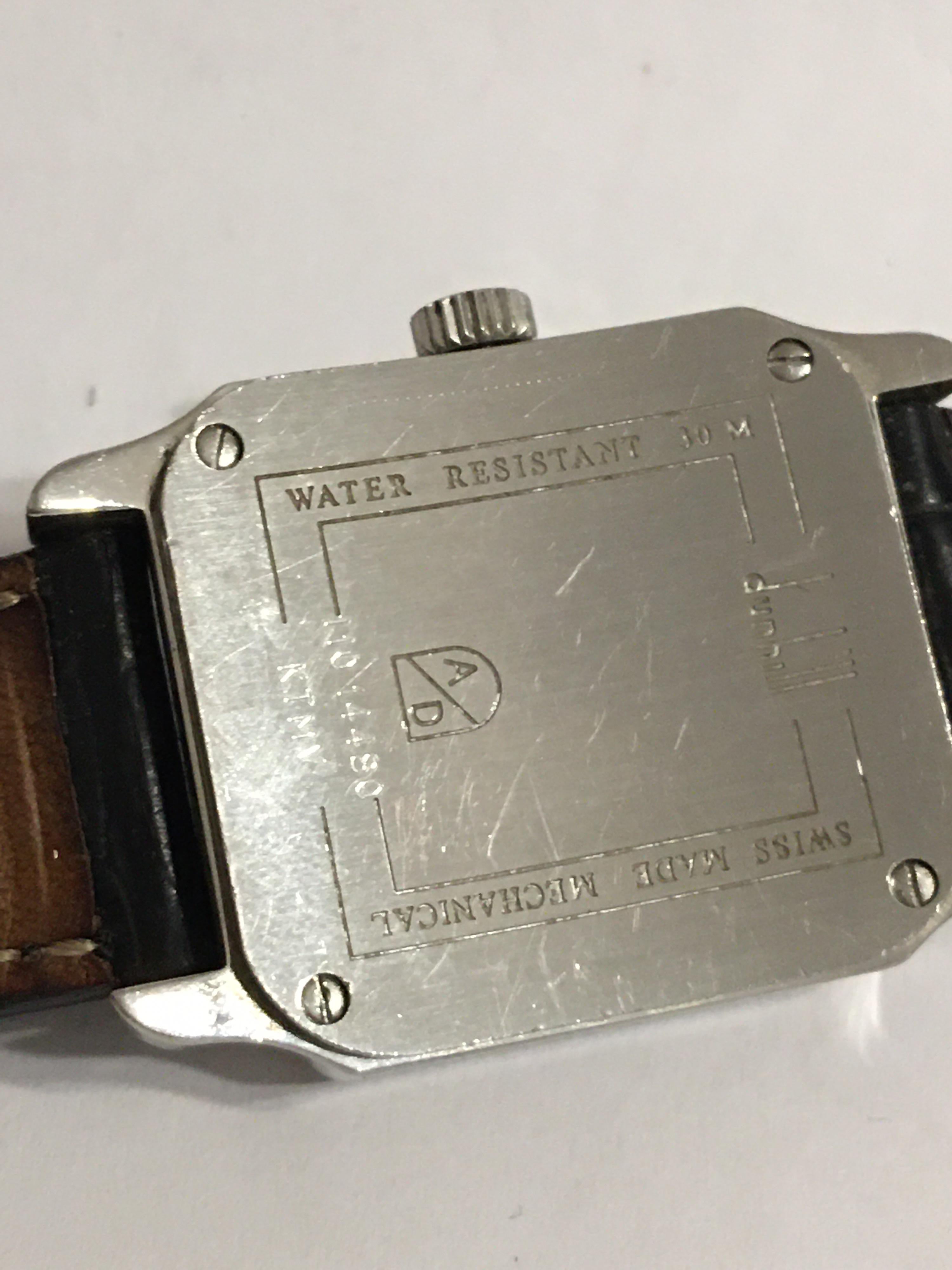 The Alfred Dunhill Steel Centenary Watch In Good Condition In Carlisle, GB