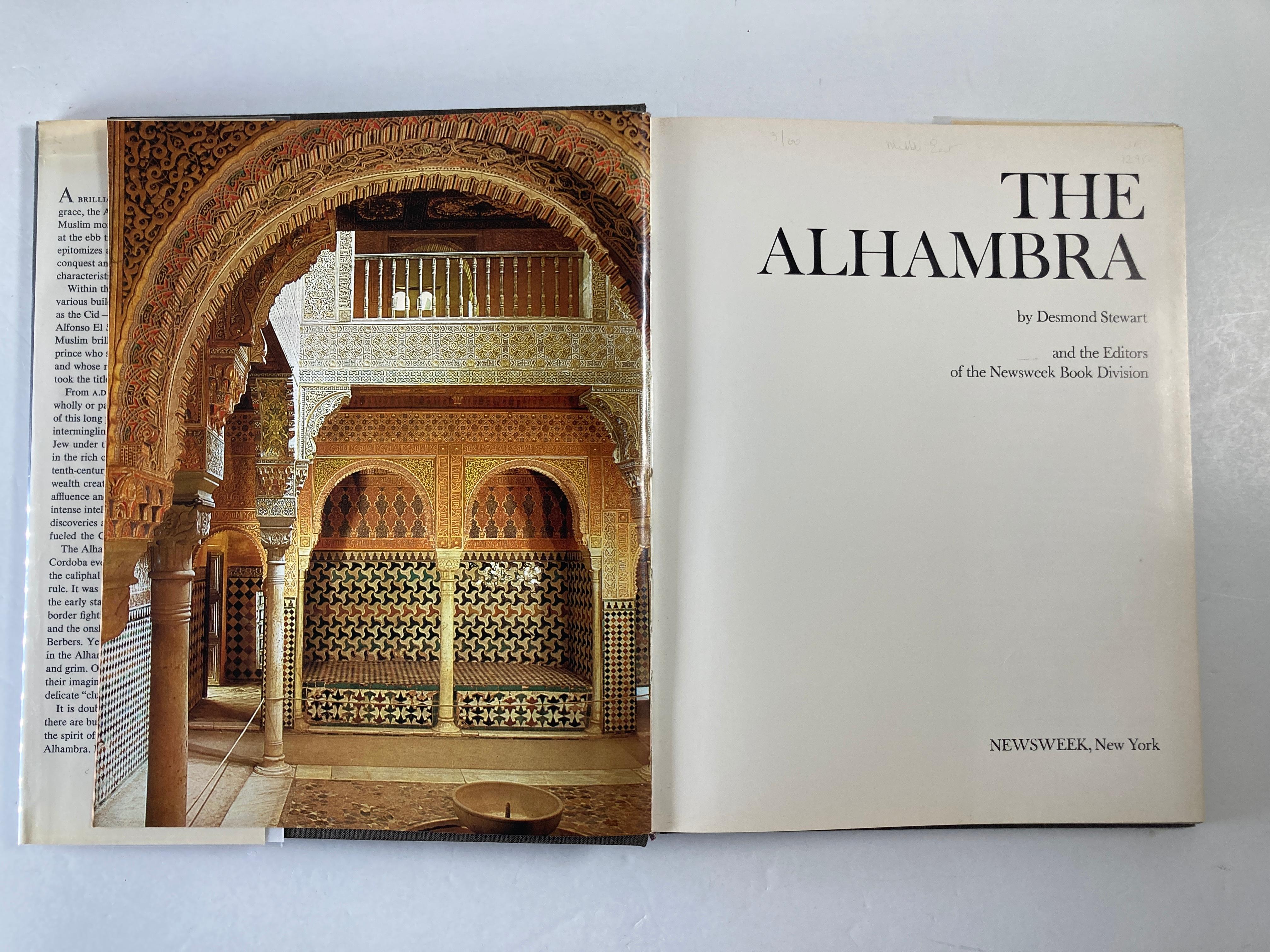Spanish The Alhambra Coffee Table Book by Desmond Stewart