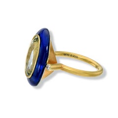 All Knowing Aquamarine Ring