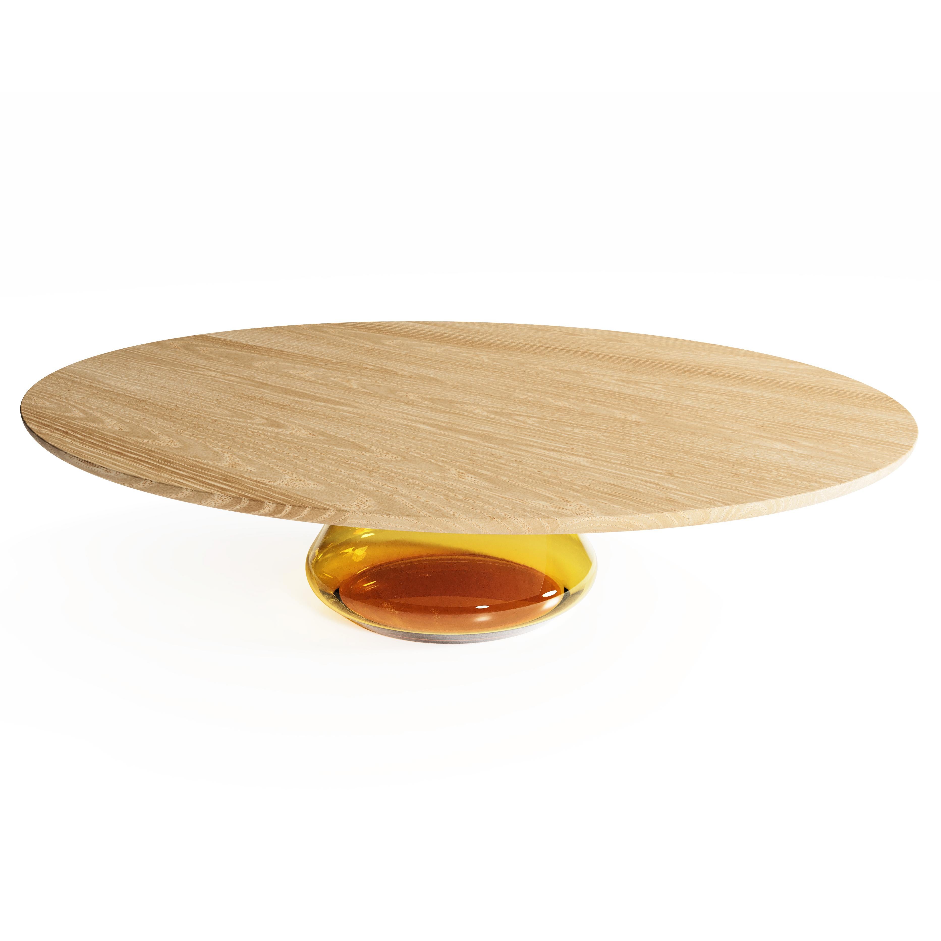 Modern The Amber Eclipse I, Limited Edition Coffee Table by Grzegorz Majka