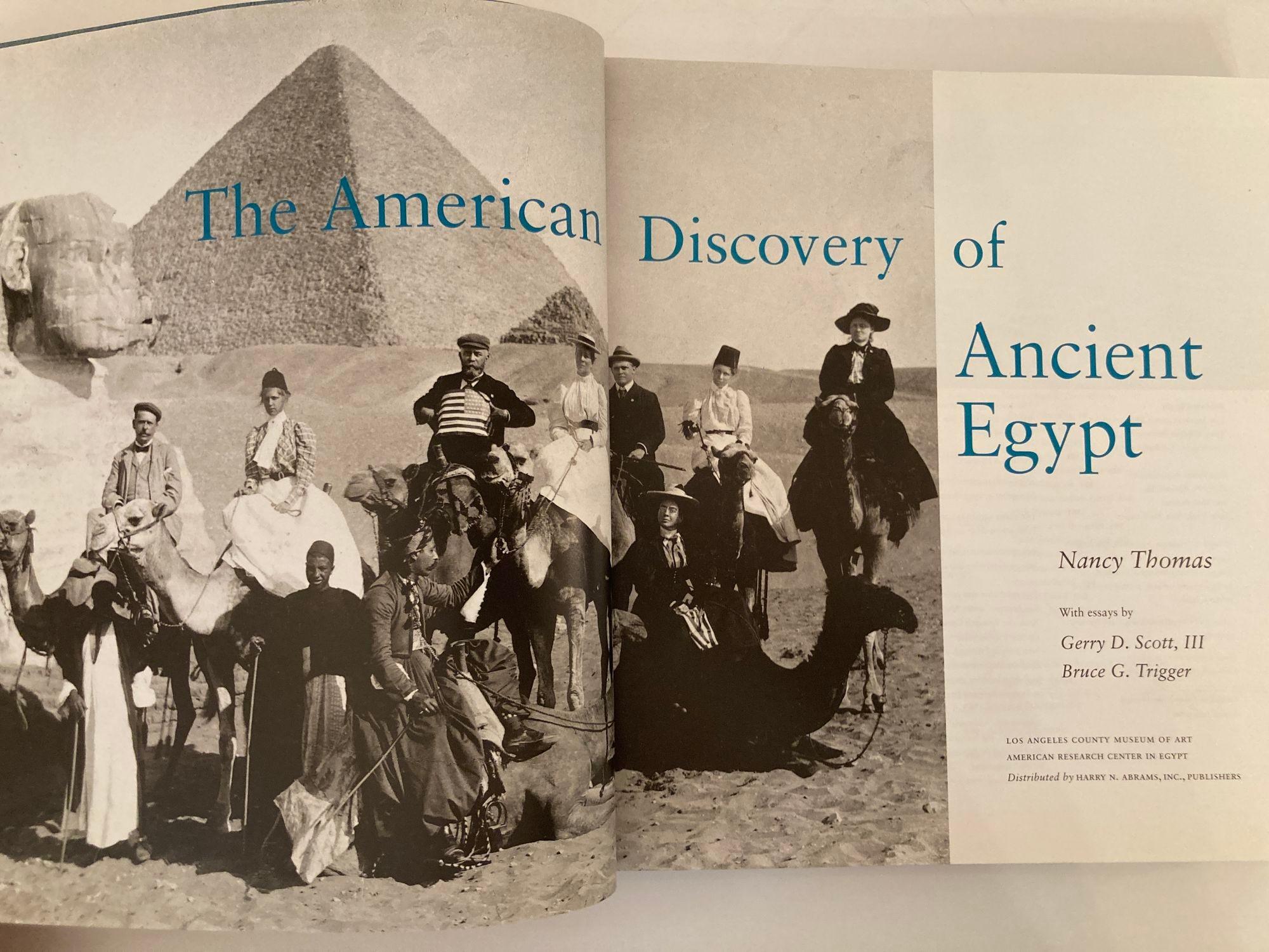 Egyptian The American Discovery of Ancient Egypt 1995 For Sale