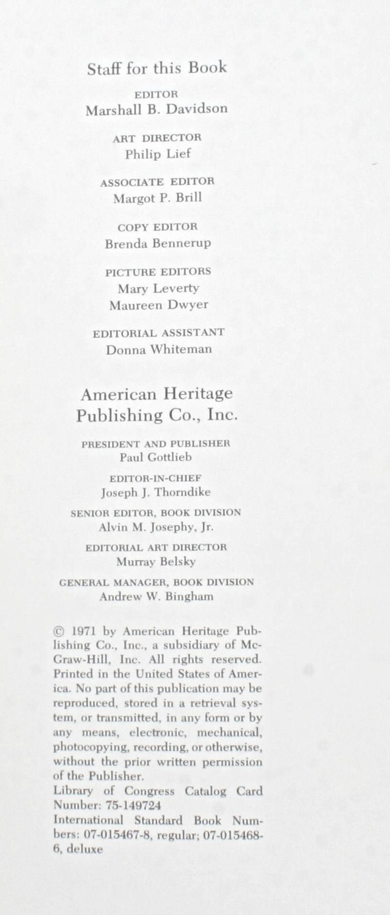 The American Heritage History of Notable American Houses 1st Deluxe Ed For Sale 15