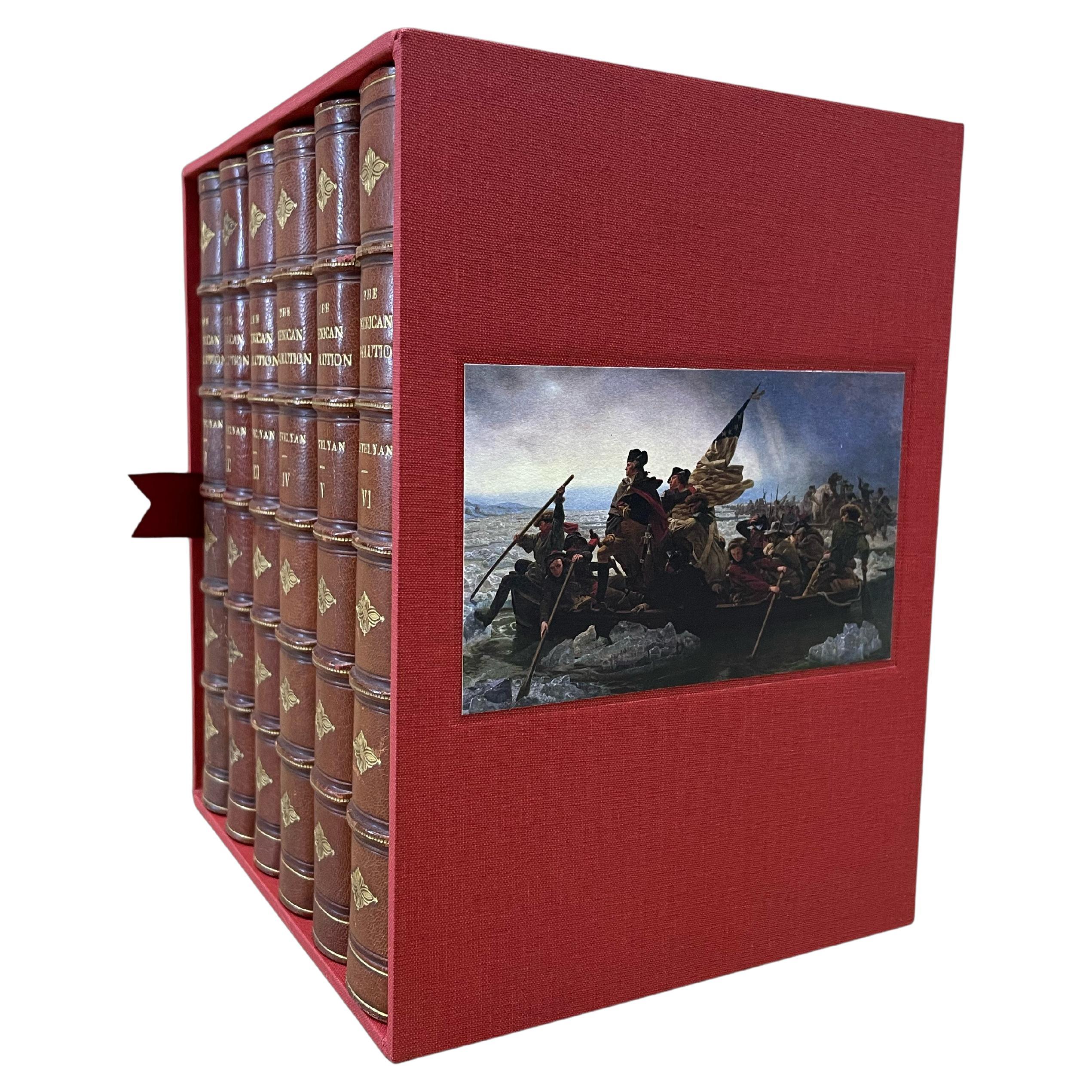 American Revolution by Sir George Otto Trevelyan, Six Volume Set, 1915