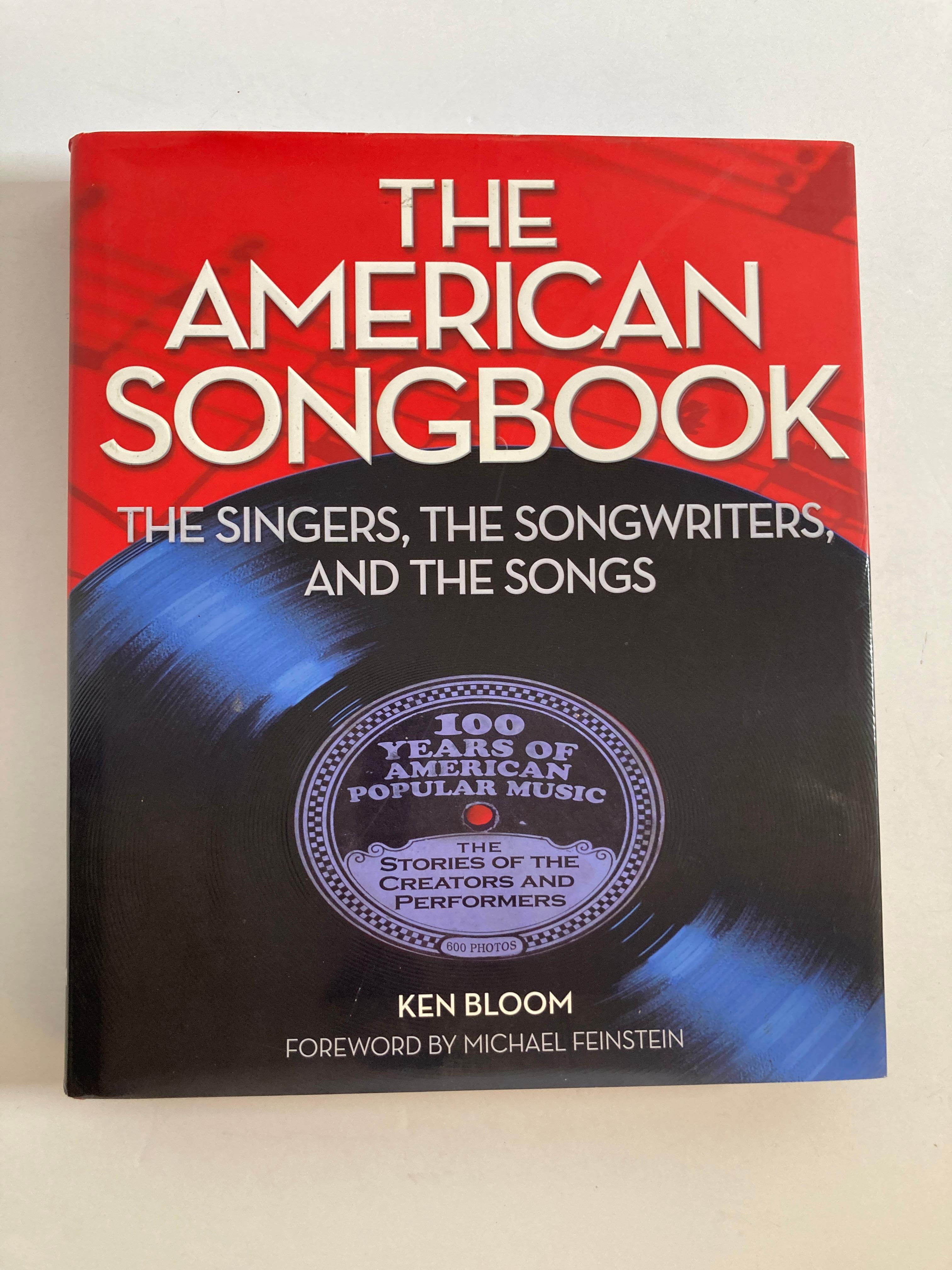 “The American Songbook: The Singers, Songwriters and The Songs” by Ken Bloom, book
Hardcover table book for music lover collector.
Synopsis:
Presented in the striking format of Ken Bloom’s successful Broadway Musicals, this rich visual history of