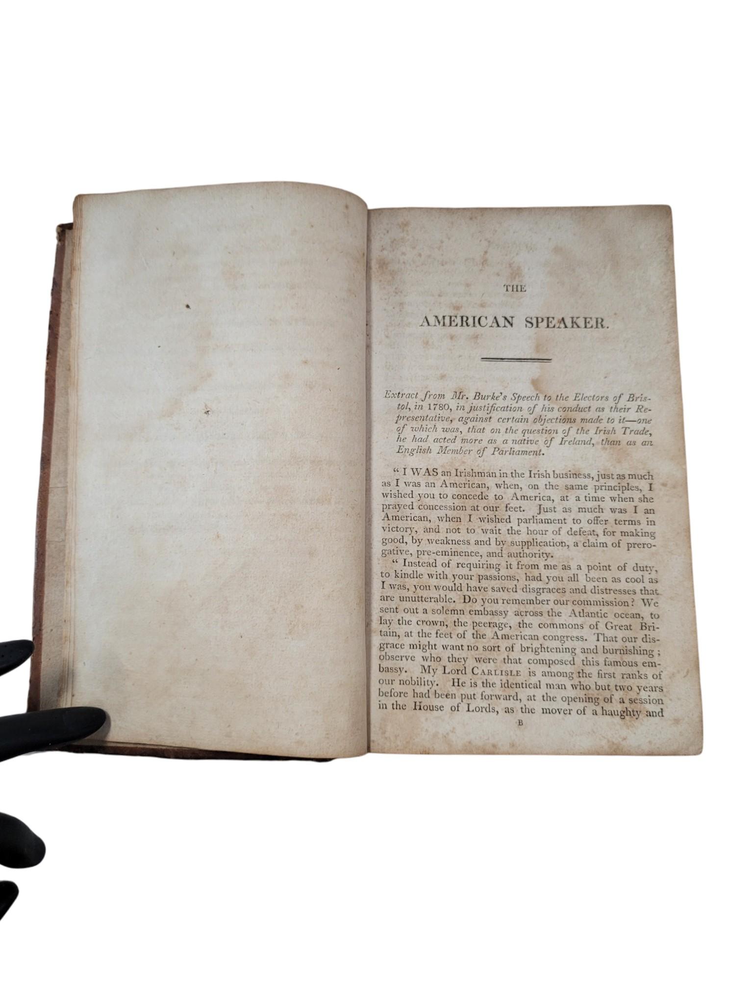 L'orateur américain (1811), première édition en vente 6