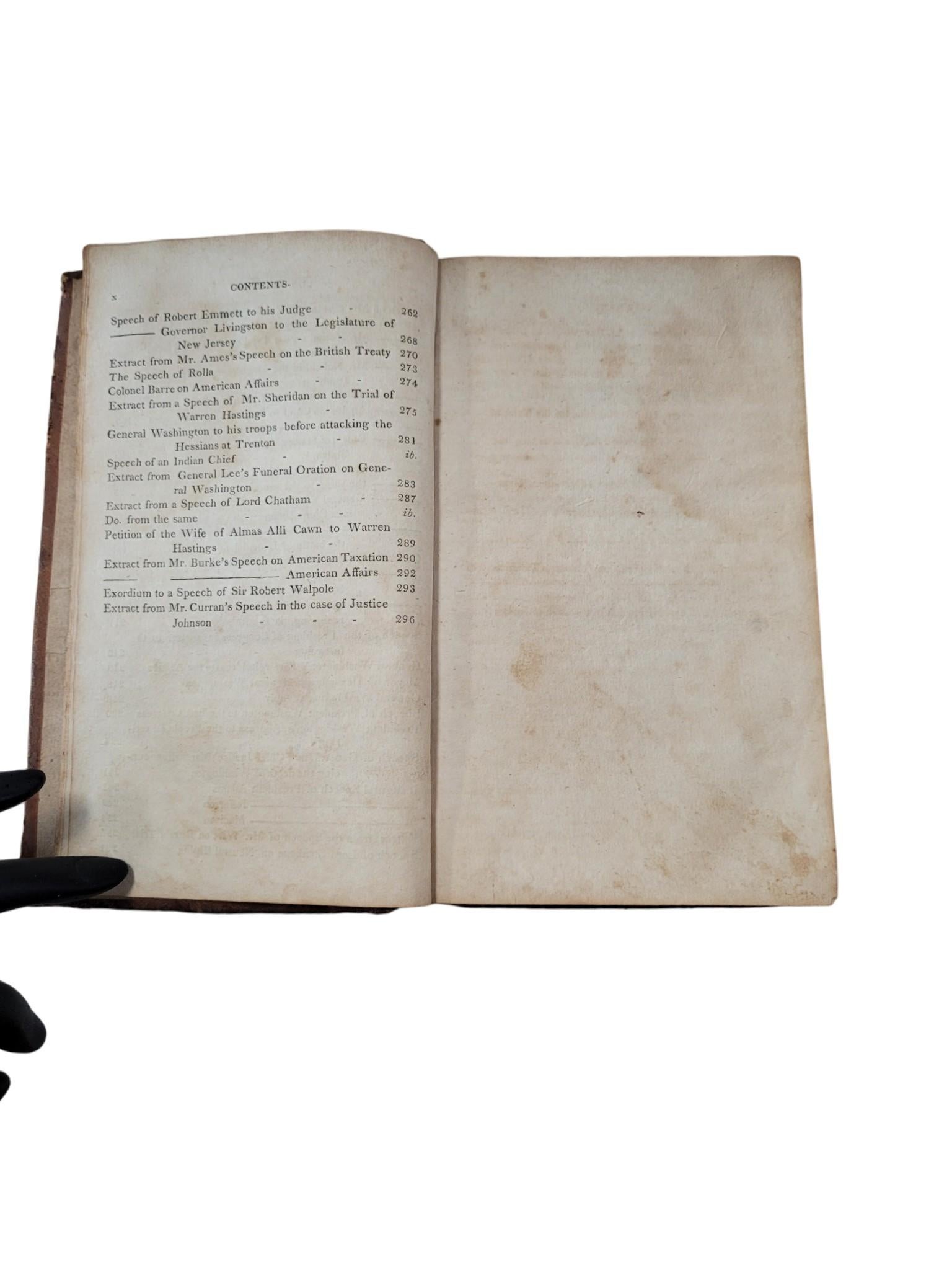 L'orateur américain (1811), première édition en vente 9