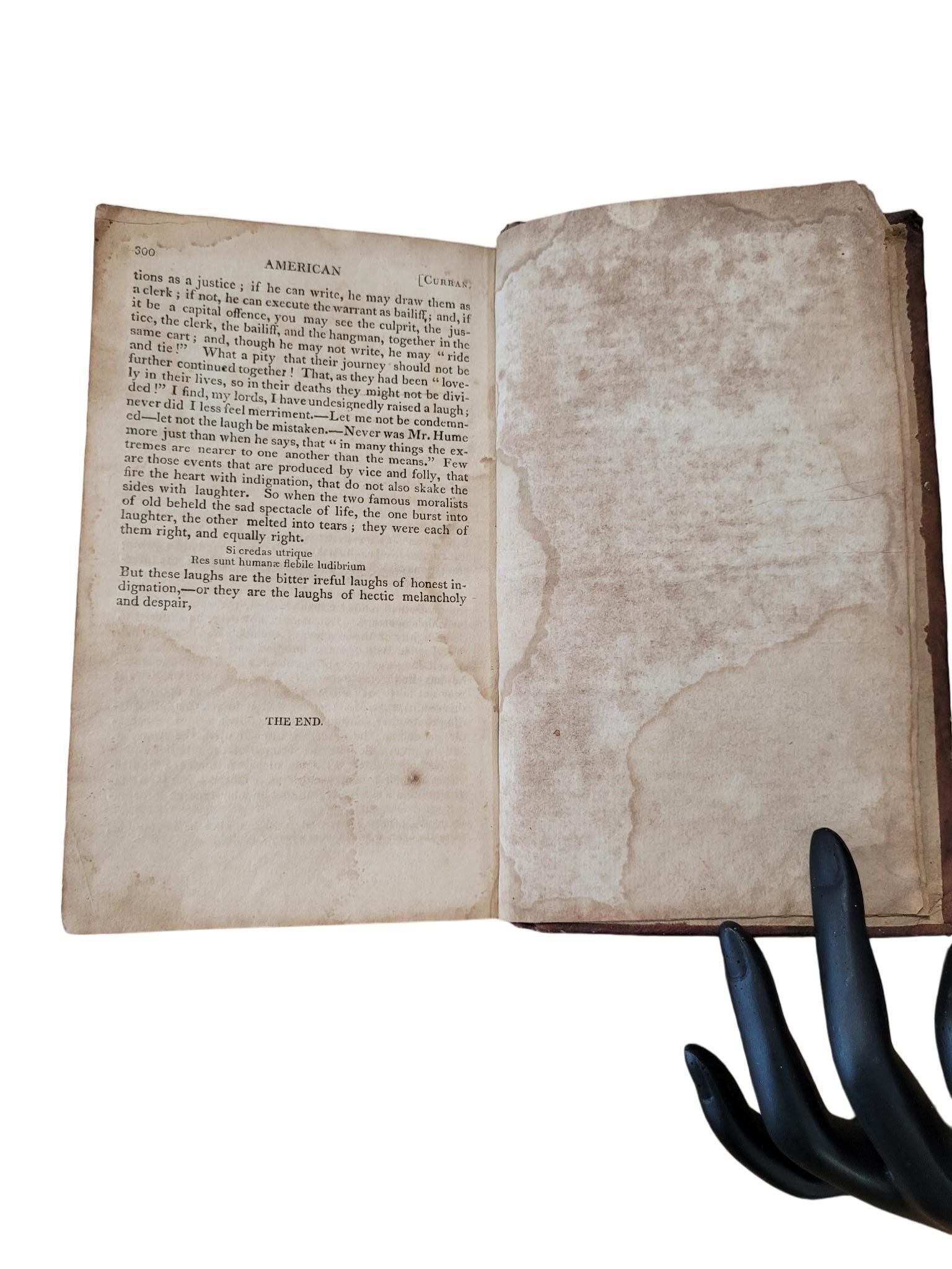 L'orateur américain (1811), première édition en vente 10