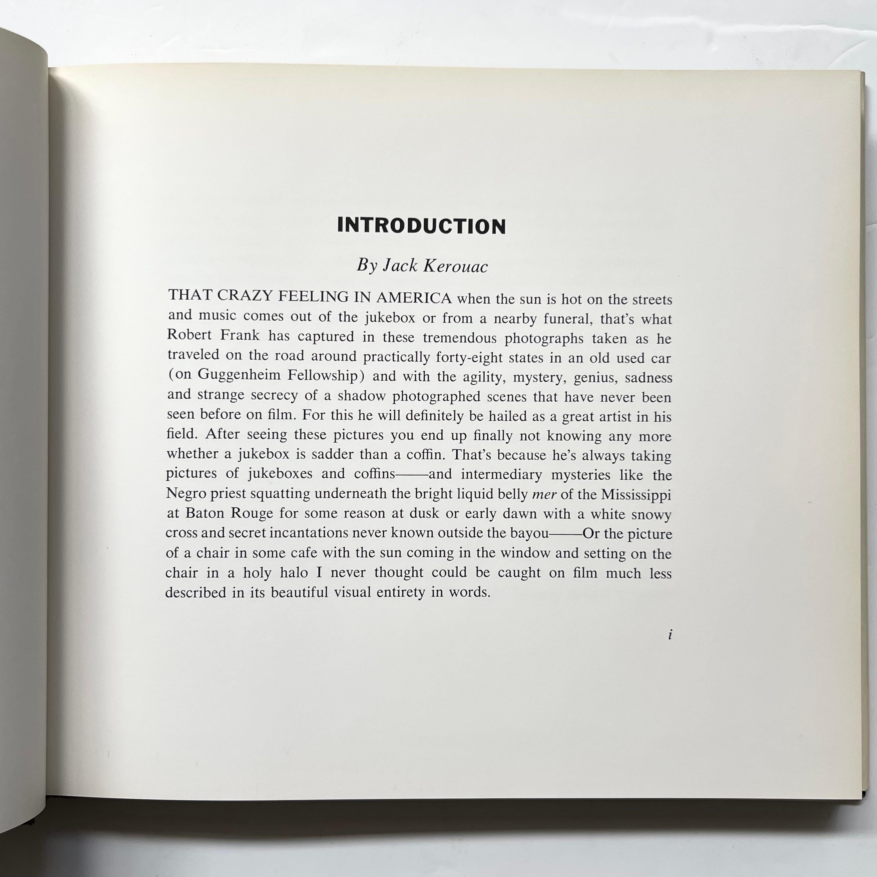 The Americans Robert Frank, Jack Kerouac 1st Enlarged Ed. 1969 4
