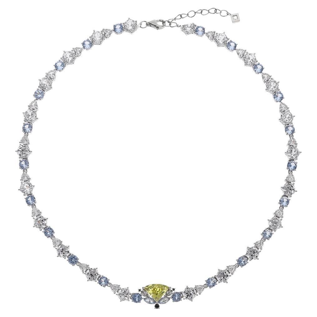 The Sapphire & Spinel Amphitrite Choker - 10kt Gold For Sale