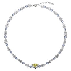 The Sapphire & Spinel Amphitrite Choker - 10kt Gold