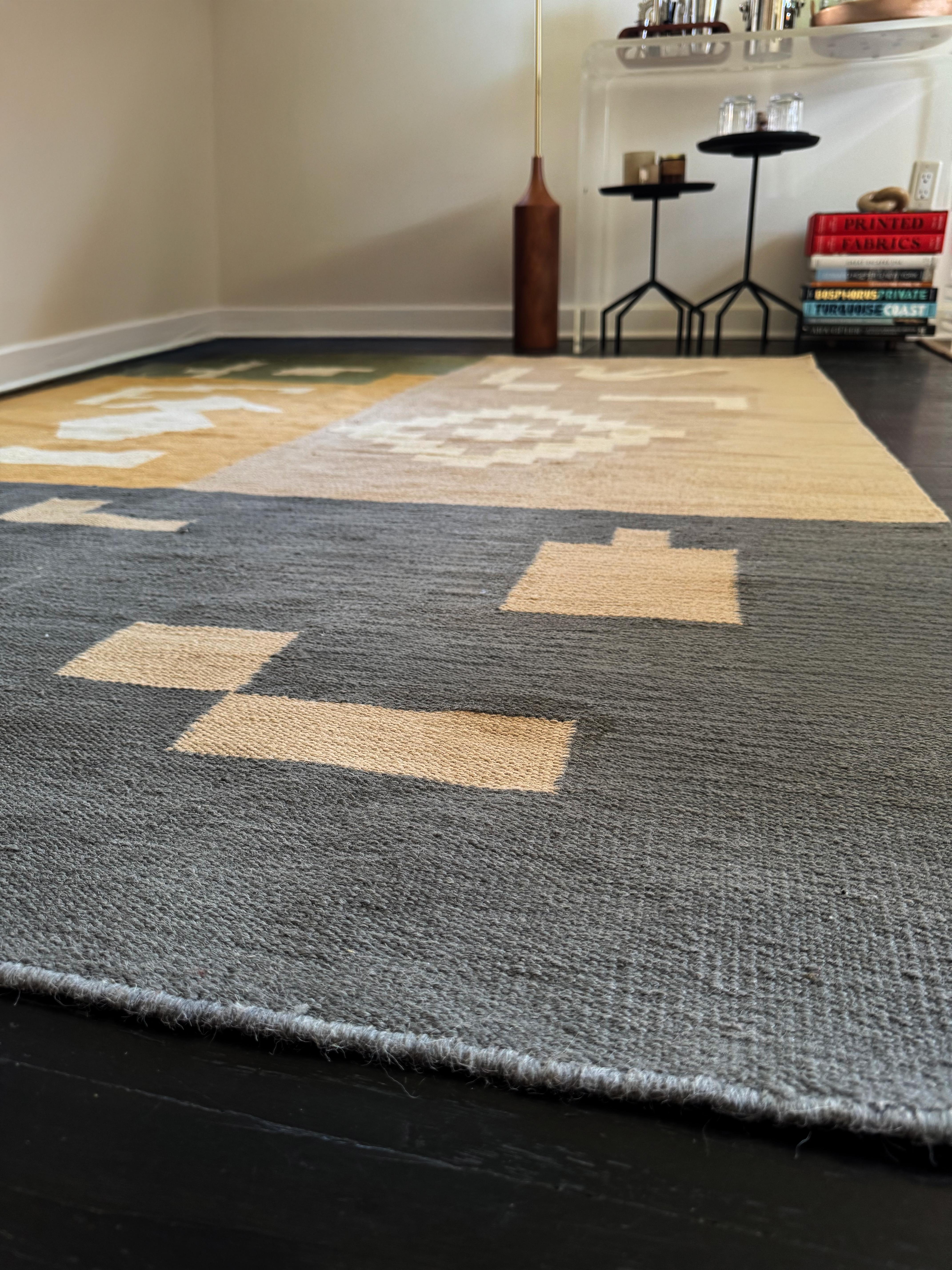 The Anatolia Collection Contemporary  Türkischer handgewebter flachgewebter Kilim-Teppich (21. Jahrhundert und zeitgenössisch) im Angebot