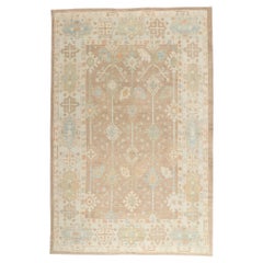 The Anatolian Archive: A Modern Turkish Oushak Masterpiece of Cultivated Calm