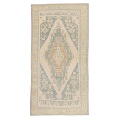 Der Anatolische Pakt: Vintage Turkish Oushak Masterpiece of Sacred Protection
