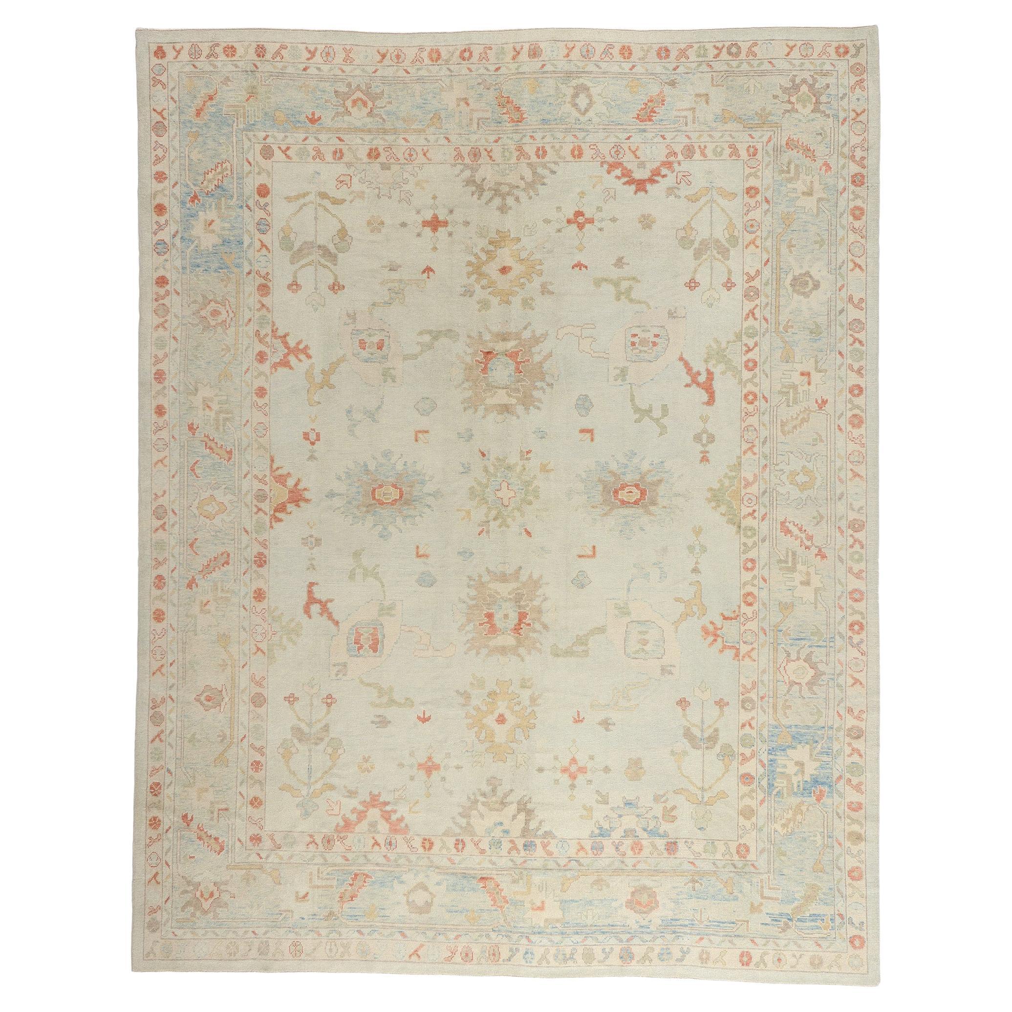 El Libro Mayor de Anatolia: Una obra maestra turca moderna de Oushak de refinada grandeza