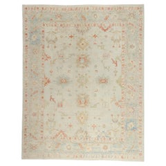 The Anatolian Ledger: A Modern Turkish Oushak Masterpiece of Refined Grandeur