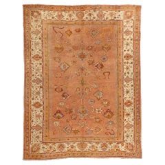 The Anatolian Reverie: A Late 19th Century Turkish Oushak of Noble Splendor