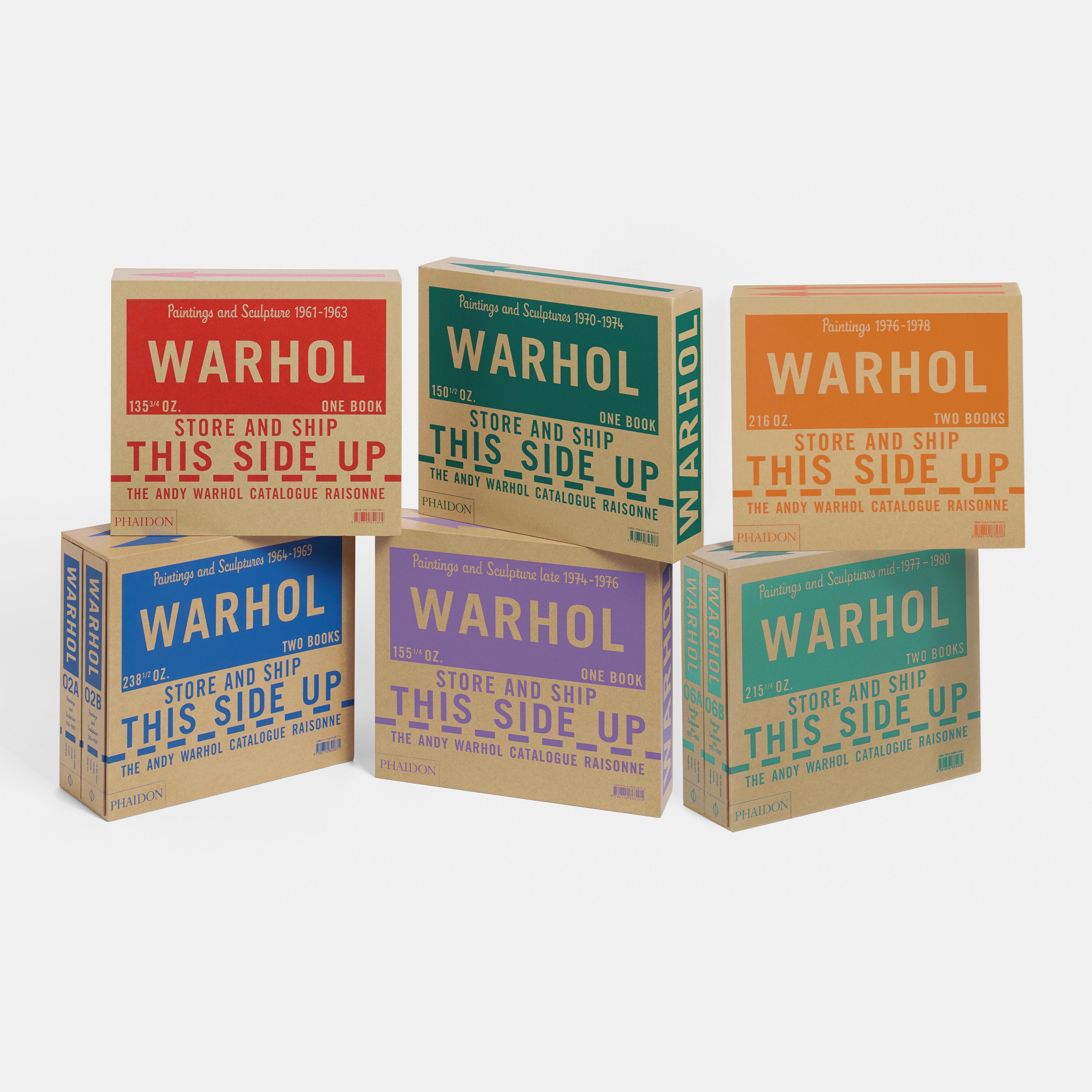 Chinese The Andy Warhol Catalogue Raisonné Collection volumes 1-6 For Sale