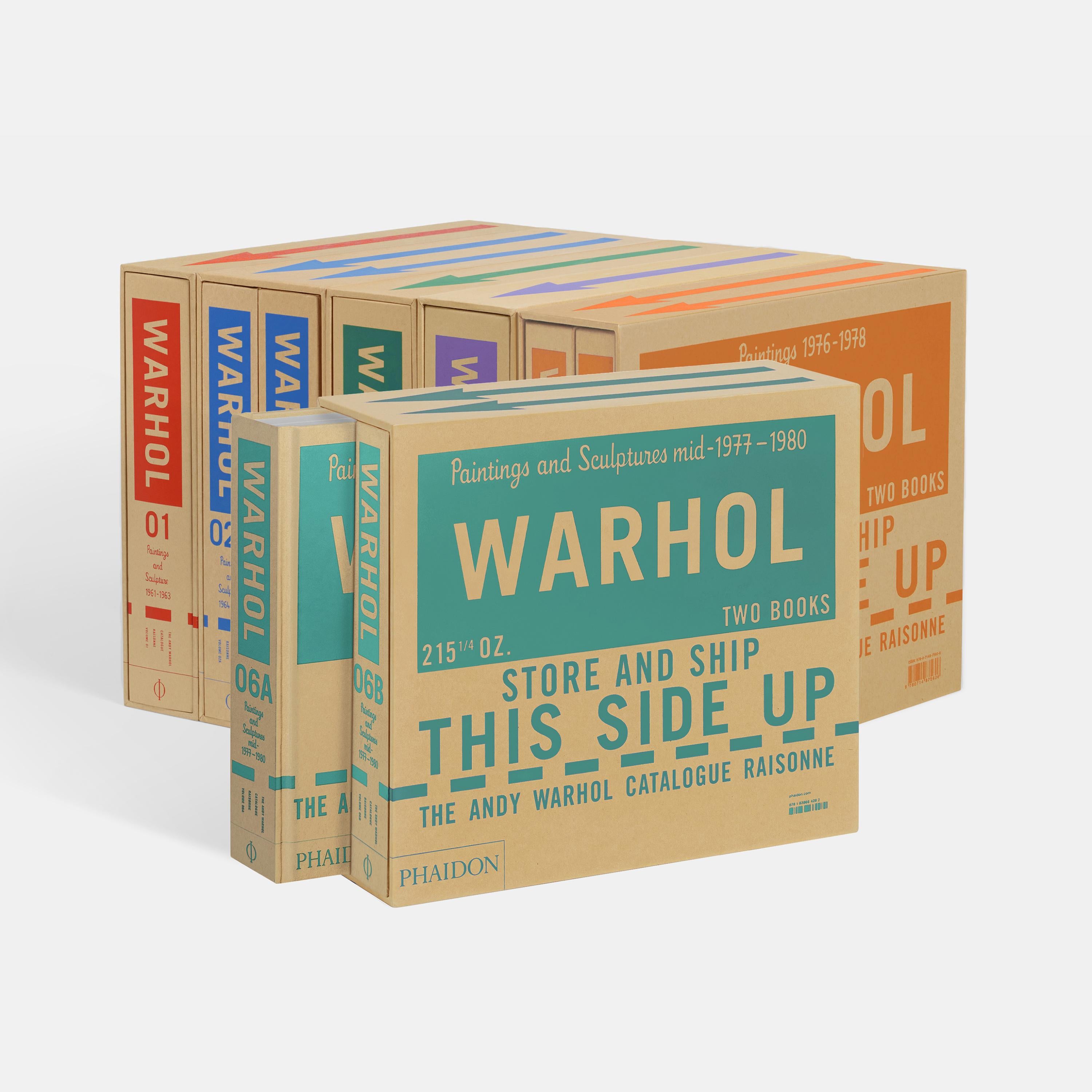 The Andy Warhol Catalogue Raisonné Collection volumes 1-6 In New Condition For Sale In New York, NY