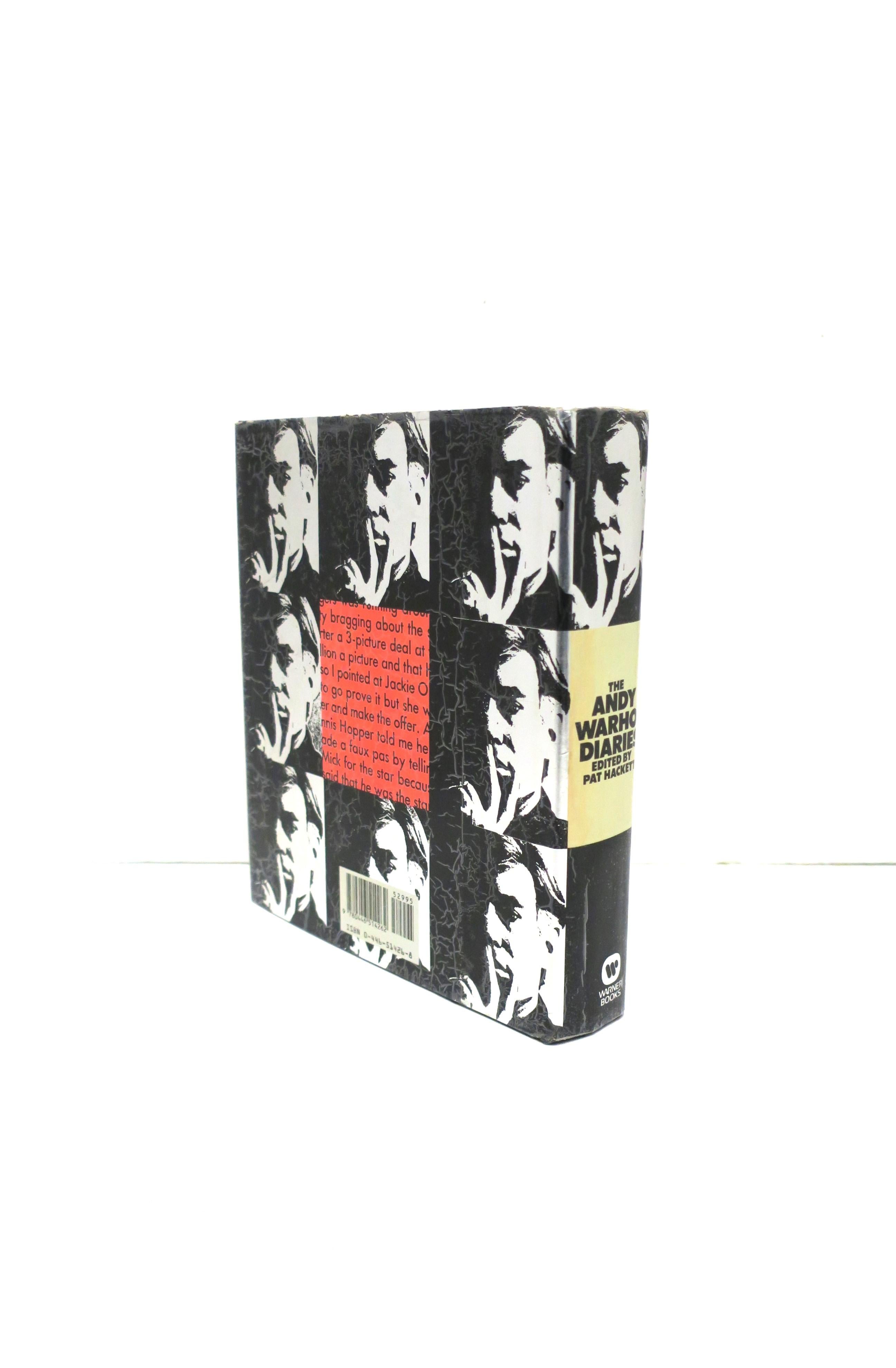 Andy Warhol Diaries, Hard-Cover Library or Coffee Table Book, 1989 For Sale 5