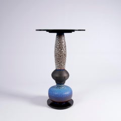 beistelltisch 'The Angels Have Gone':: Vintage-Keramik und Glas:: Einzelstück