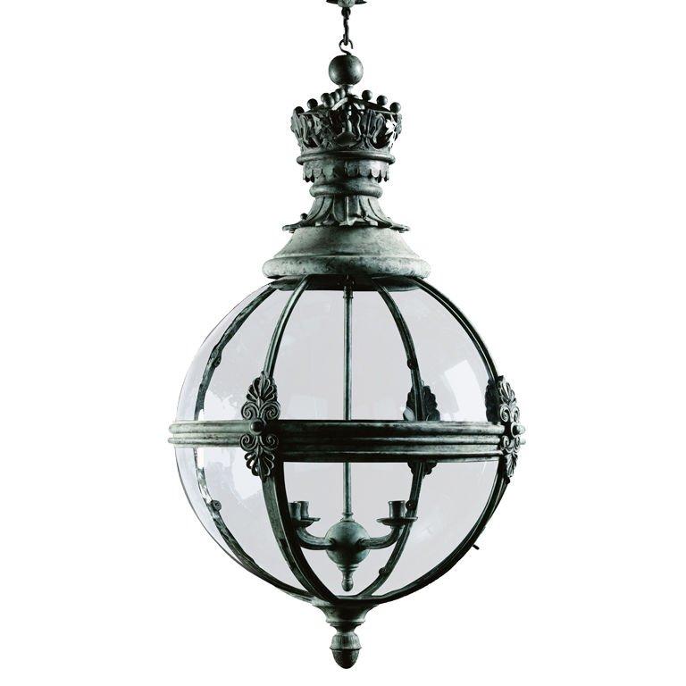 The Jamb Anthemion Victorian Lantern In Excellent Condition For Sale In London, GB