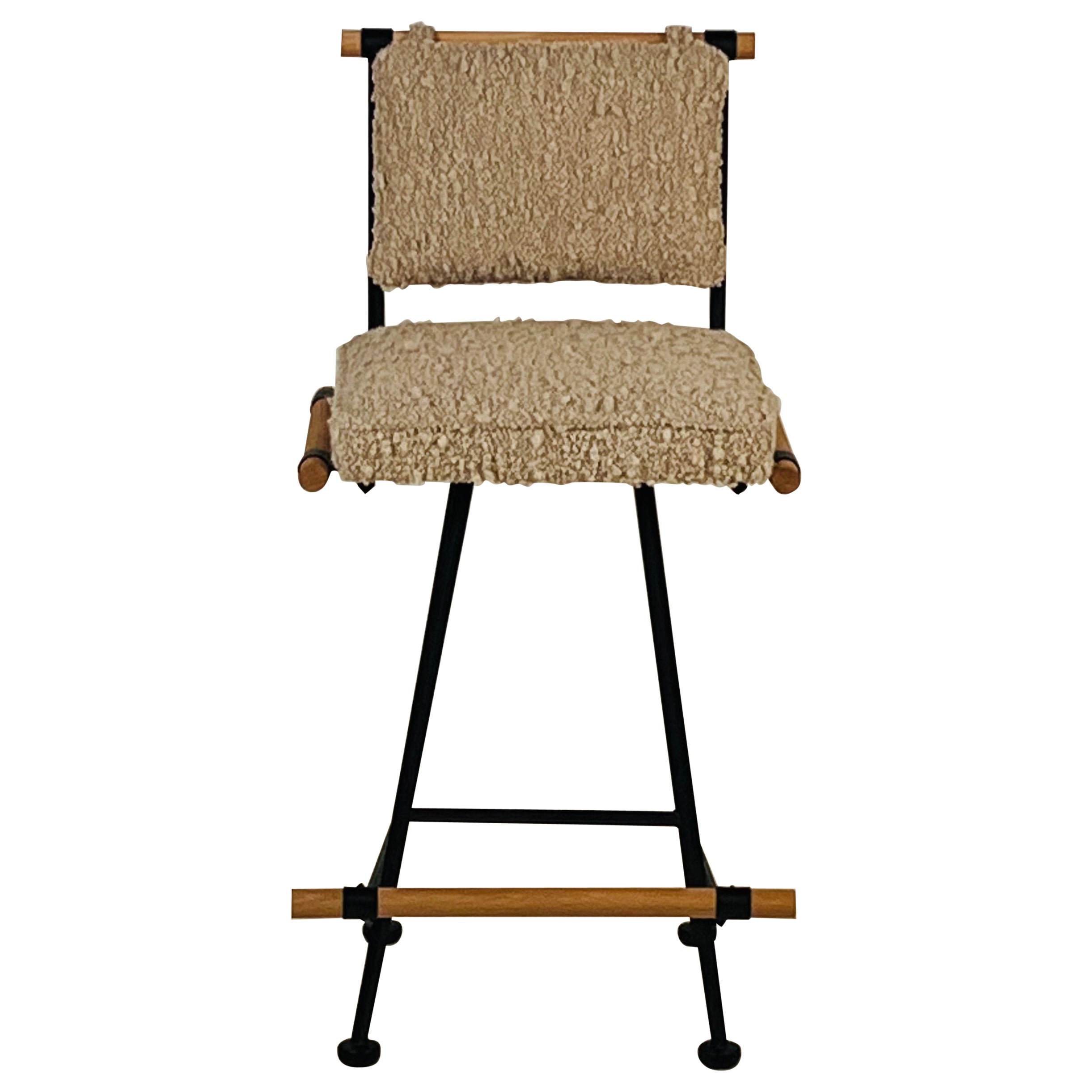 Set di 4 sgabelli girevoli da banco 'Los Feliz' di Design Frères, in COM