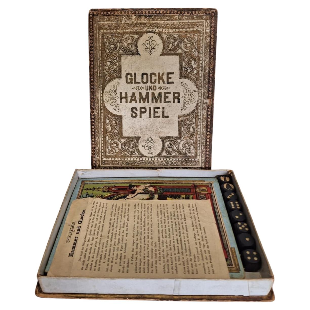 The antique party game “Bell and Hammer” For Sale