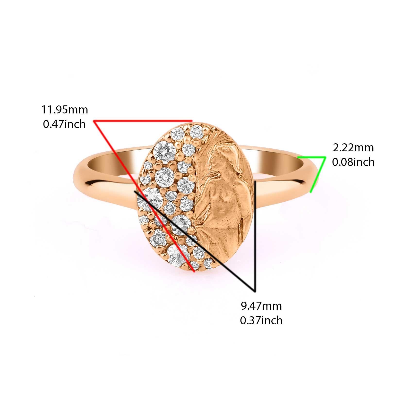 For Sale:  The Aphrodite Diamond Ring 5