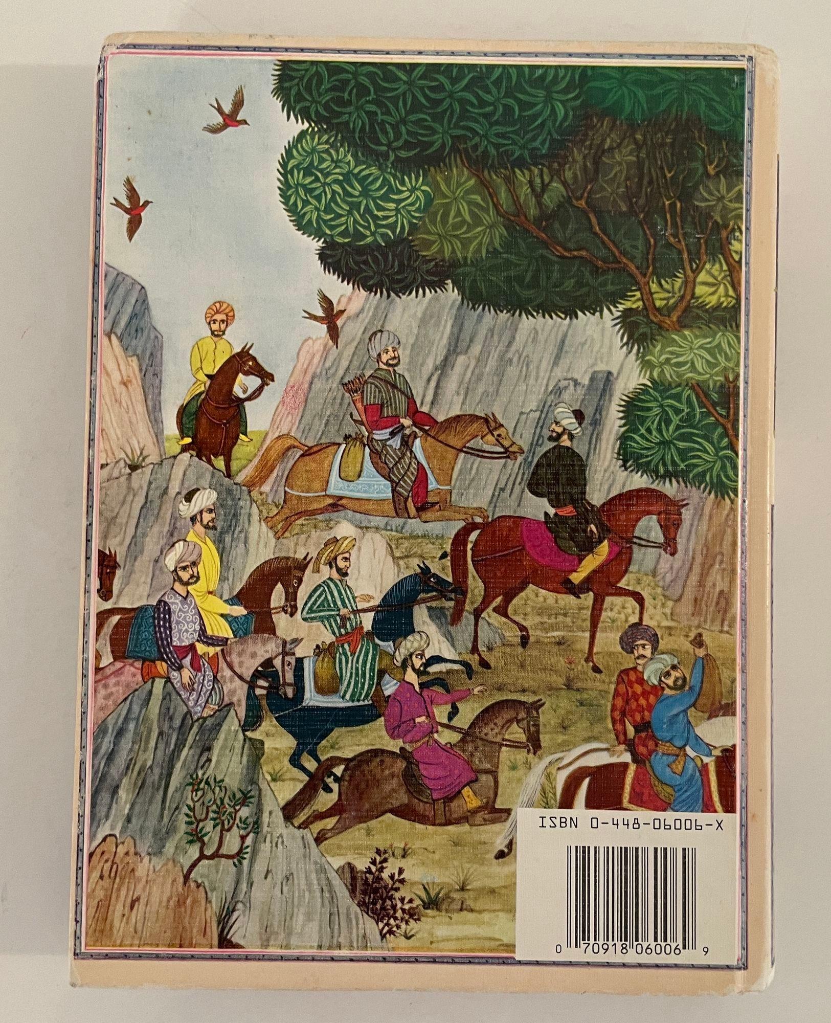 The Arabian Nights by Earle Goodenow hardcover 1991A selection of thirteen tales told by Scheherazade in the Arabian Nights which enchanted the cruel sultan so much that he gave up executing his daily wives.
* Publisher ‏ : ‎ Grosset & Dunlap;