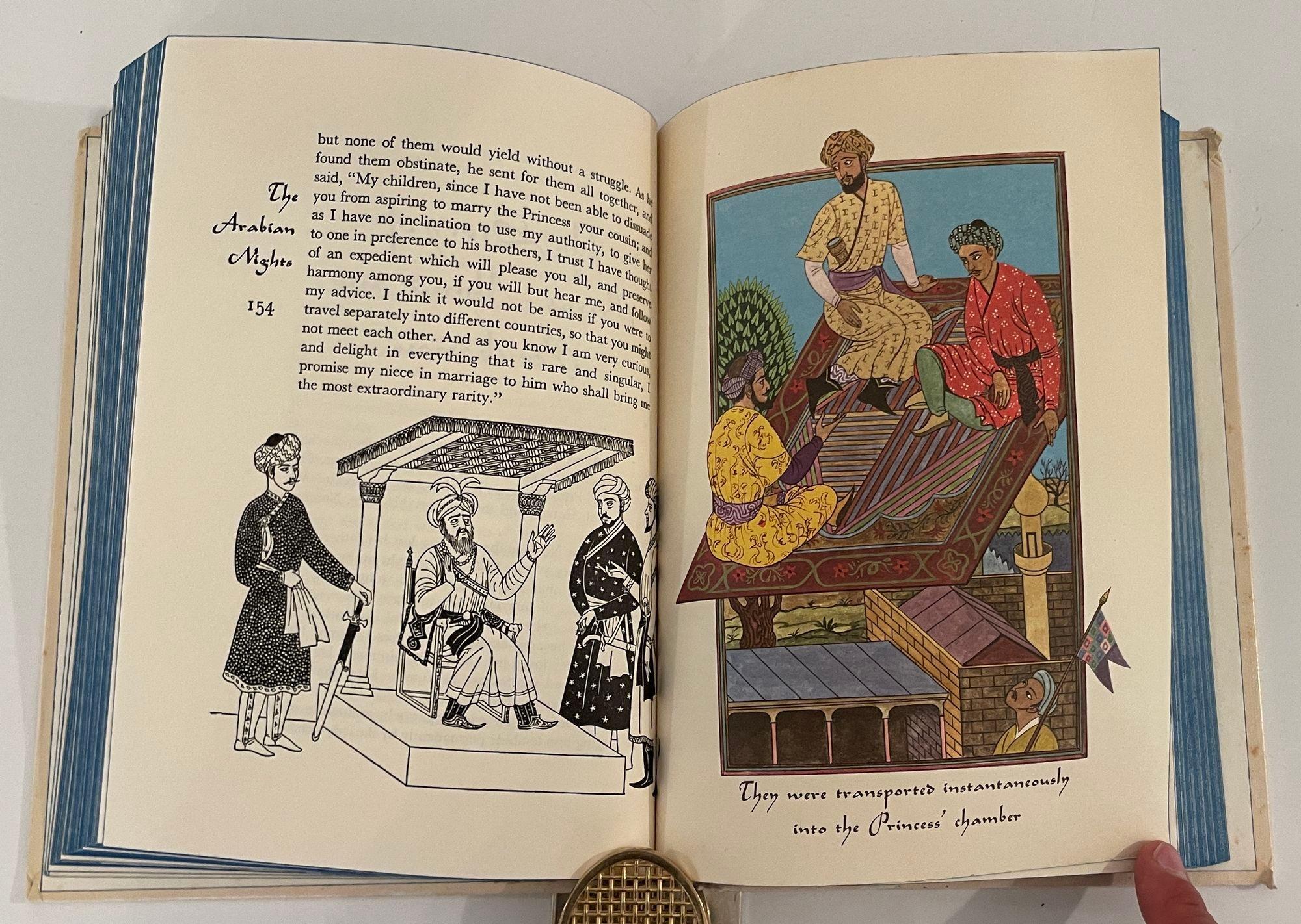 The Arabian Nights by Earle Goodenow Hardcover For Sale 2