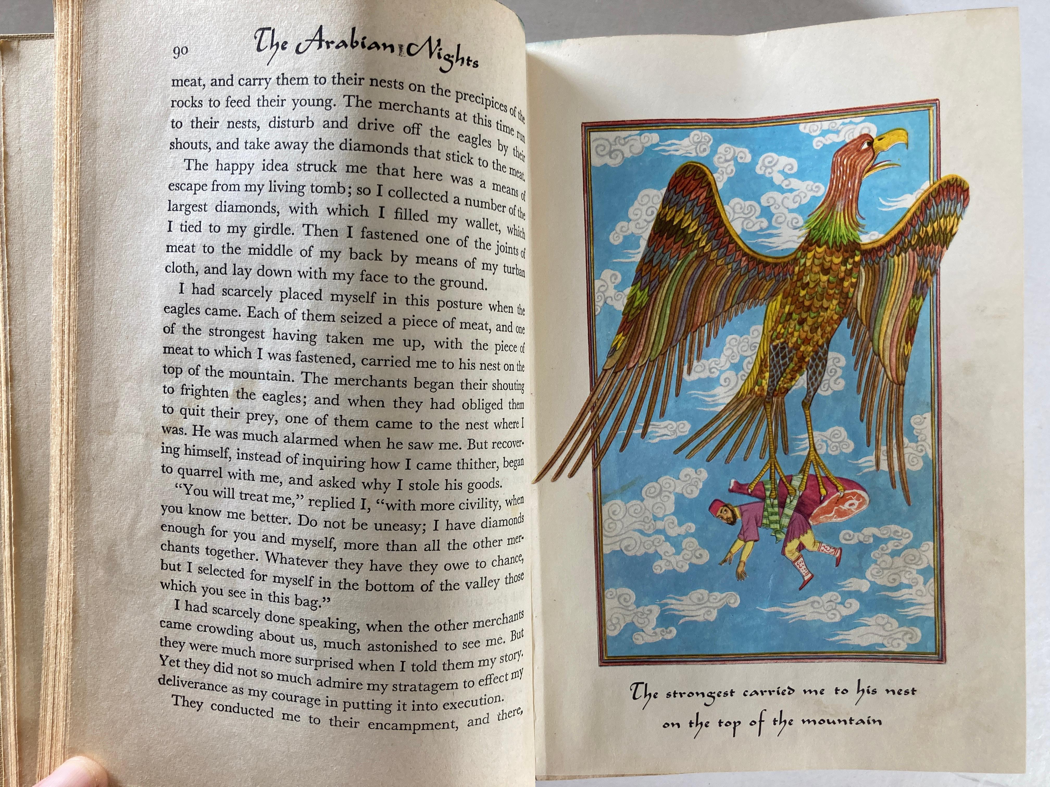 The Arabian Nights Grosset & Dunlap Illustrated Junior Library, 1946 1st Ed. 6