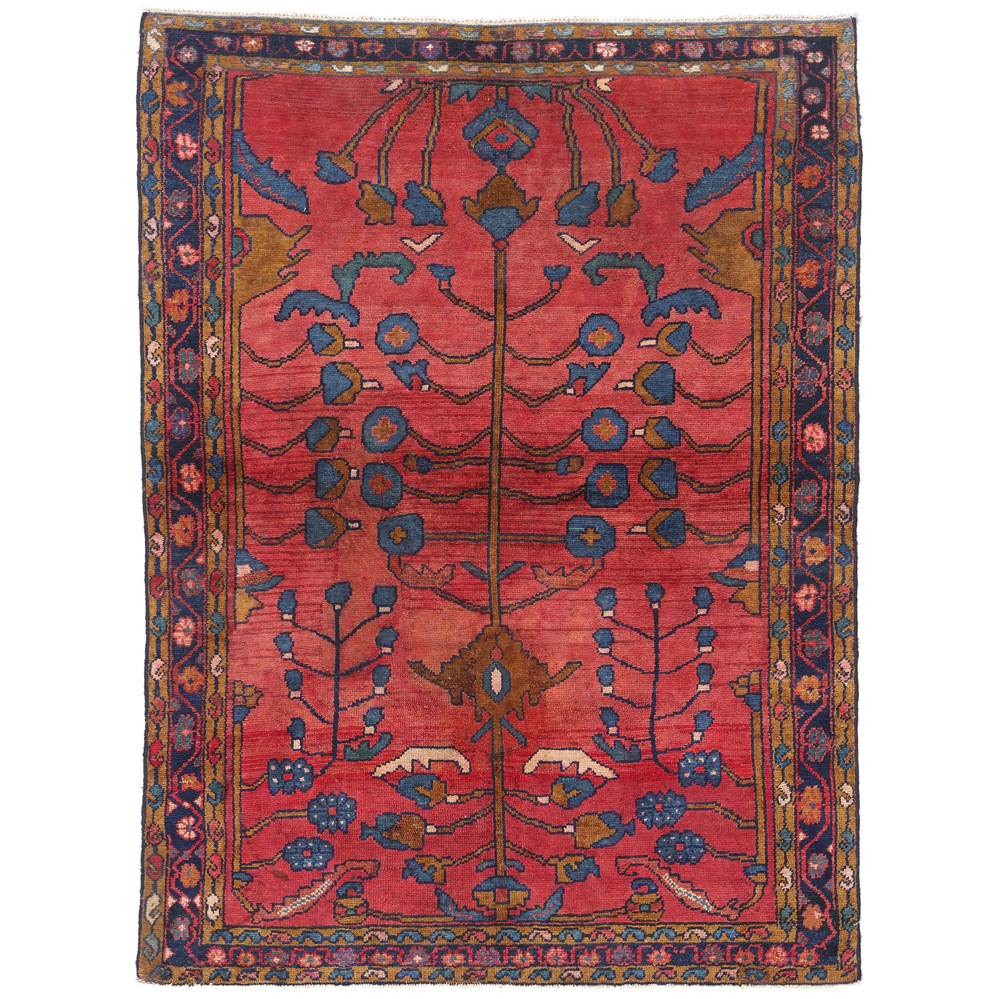 The Arboreal Legacy: An Antique Persian Lilihan Masterpiece of Eternal Elegance