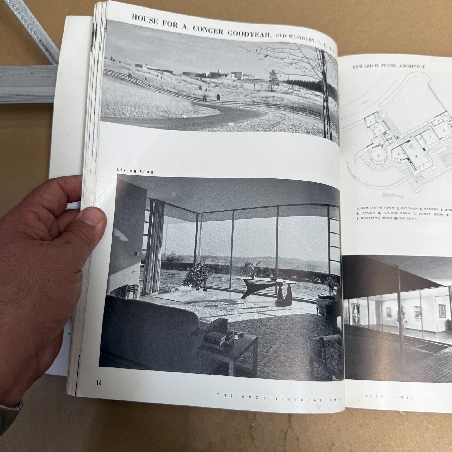 The Architectural Forum July 1941 Magazine Time Inc en vente 7