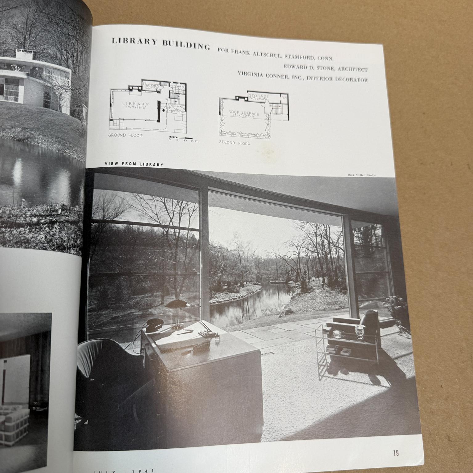The Architectural Forum July 1941 Magazine Time Inc en vente 8