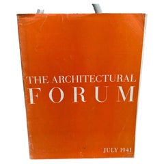 The Architectural Forum July 1941 Magazine Time Inc