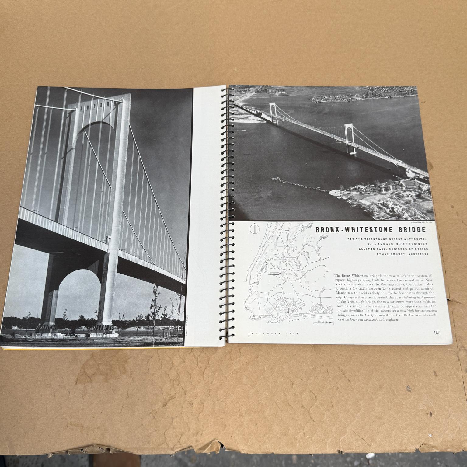 Papier The Architectural Forum September 1939 Magazine Time Inc en vente