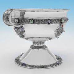 The Ardagh Chalice - Eine antike Replica aus Sterlingsilber und Emaille Dublin 1914