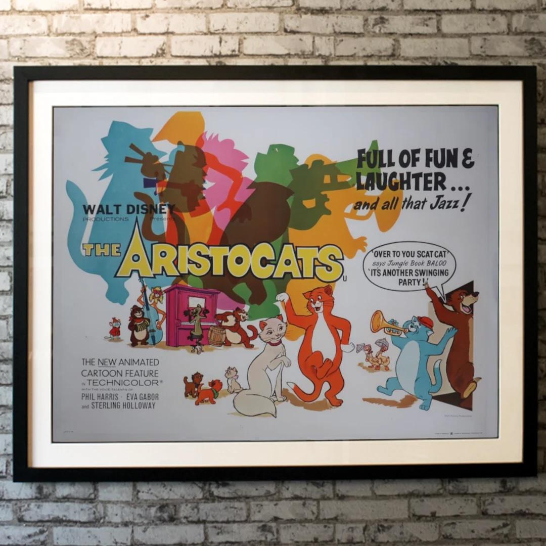 The Aristocats (1970) im Zustand „Hervorragend“ im Angebot in London, GB